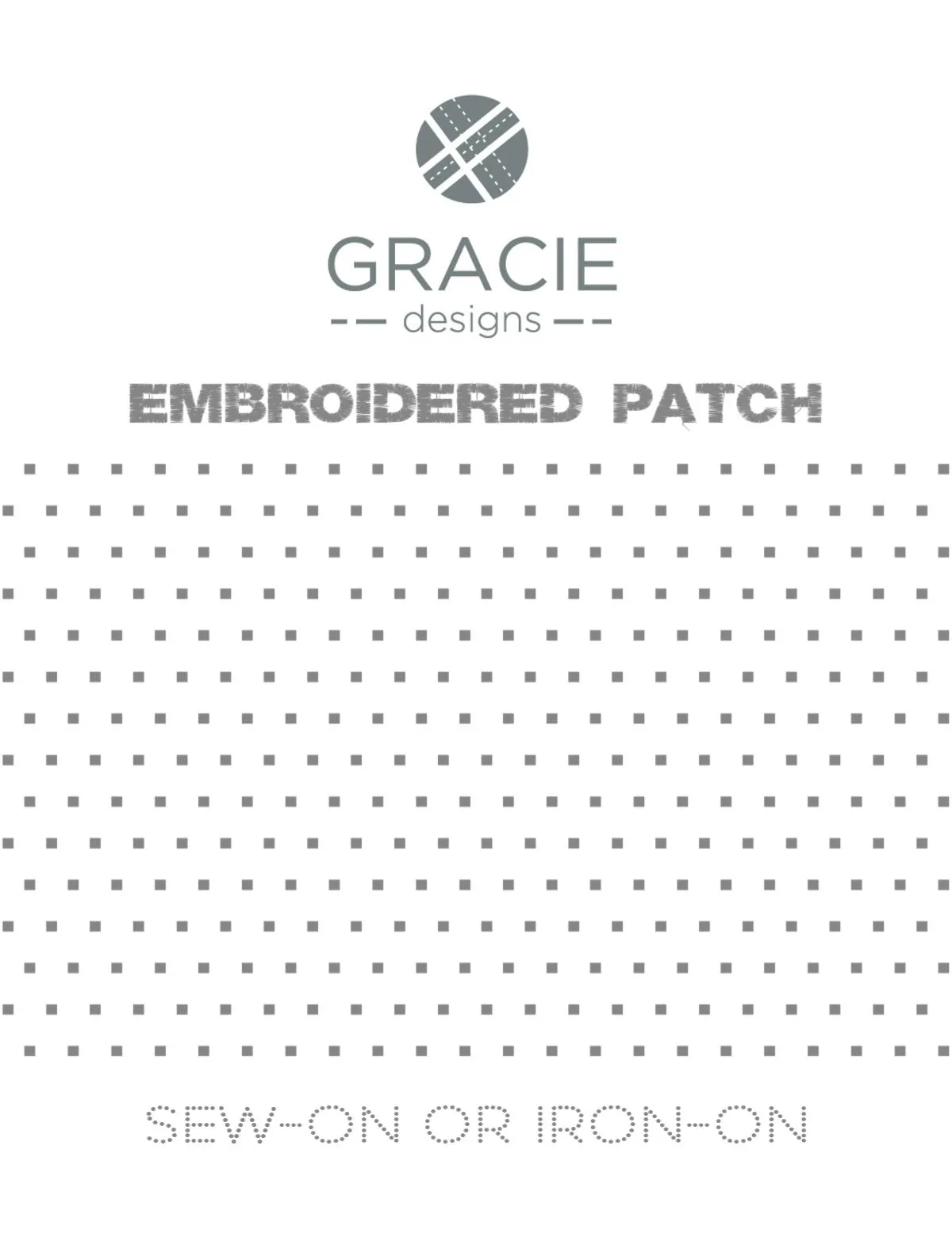 Buck Iron-on Patch