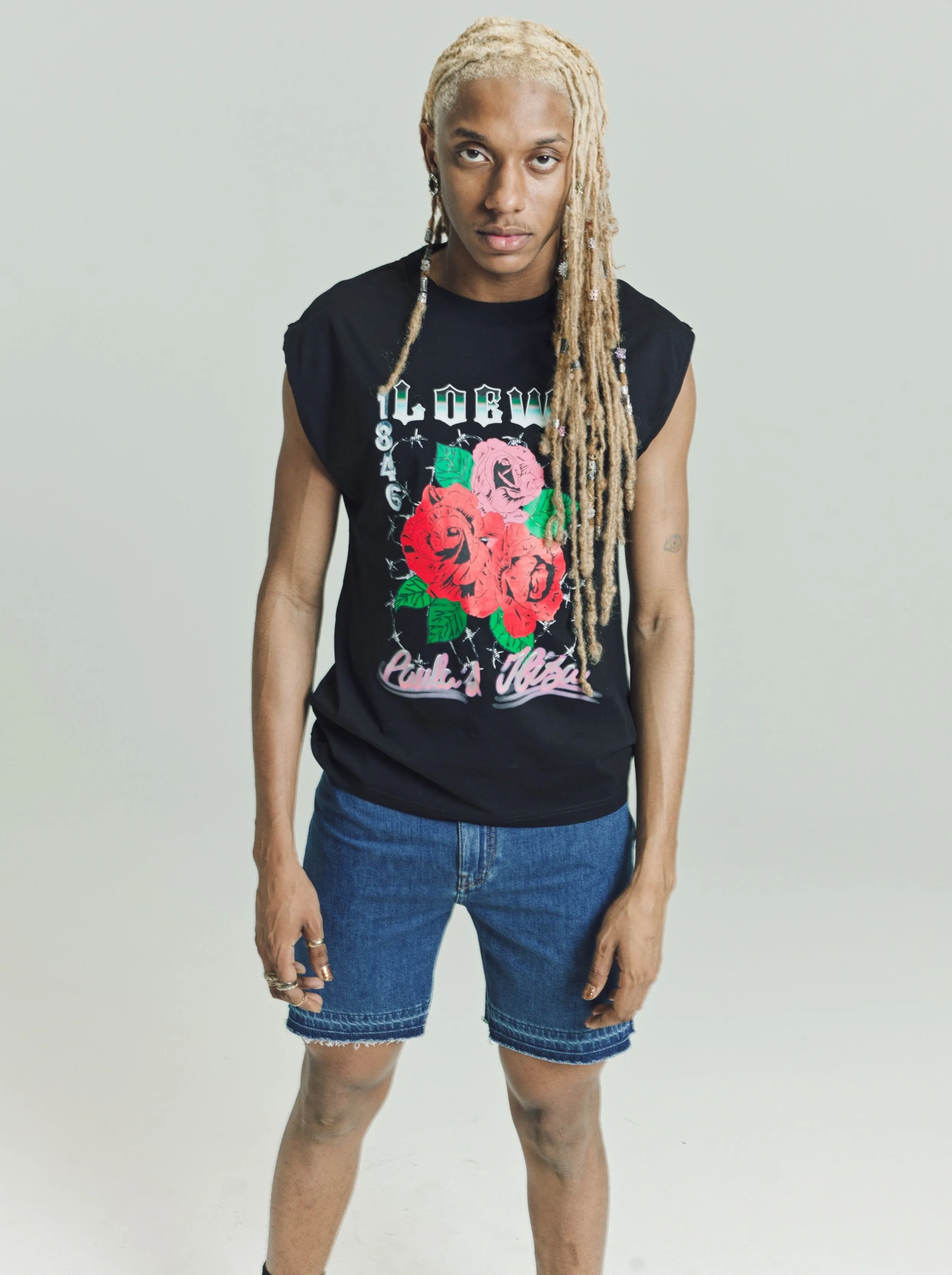 Medium Blue Denim Shorts
